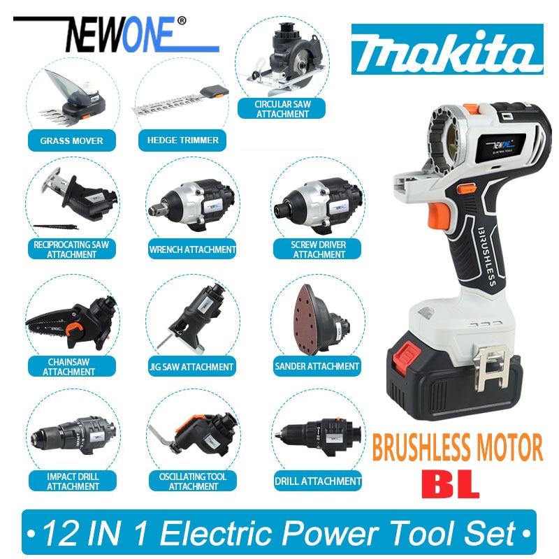 Urimelig Deltage spin Makita cordless multifunctional Power Tools -